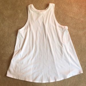 NWOT never worn Lululemon white all tied up tank